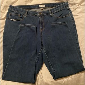 Ava and Viv plus size 20W denim blue jeans